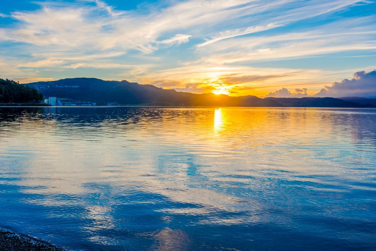 Strandheimen Guesthouse Melhus Dış mekan fotoğraf